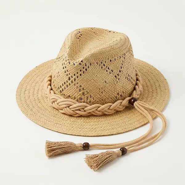 Chapéu Gypsy De Praia Palha
