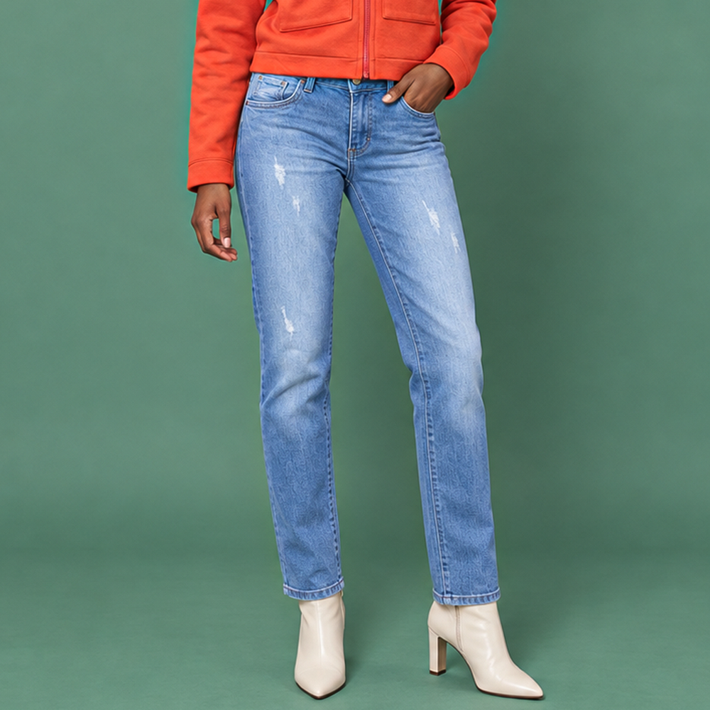 Calça jeans Solider Jeans azul tamanho 40 com lavagem clara